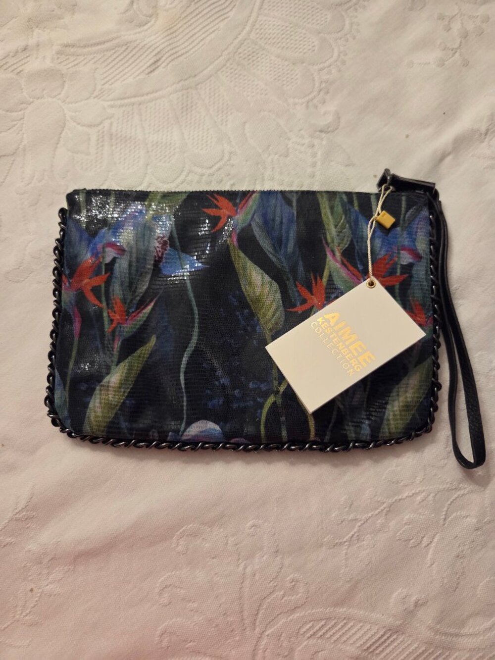 Aimee Kestenberg leather clutch
